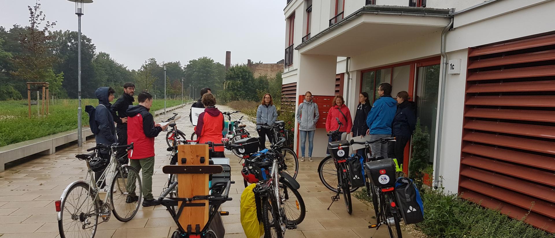 Chemnitz on a bike